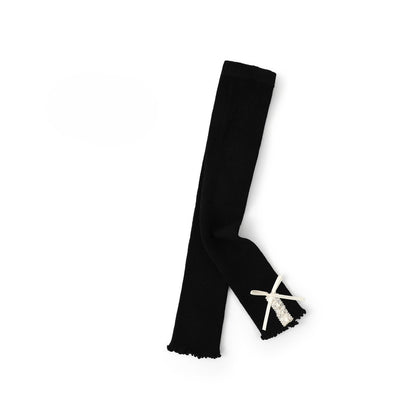 0-6thn | LEGGING STOCKING RIBBON BAYI ANAK / CELANA ANAK PEREMPUAN SOFT IMPOR Catalog QN QEN