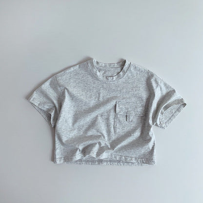 1-5thn | Tshirt Kaos Korea Basic Lengan Pendek Anak Laki-laki Pakaian Bayi MYTT catalog TAU