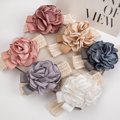 Bandana bayi lace renda brukat headband import pita anak perempuan catalog QUIN NAO
