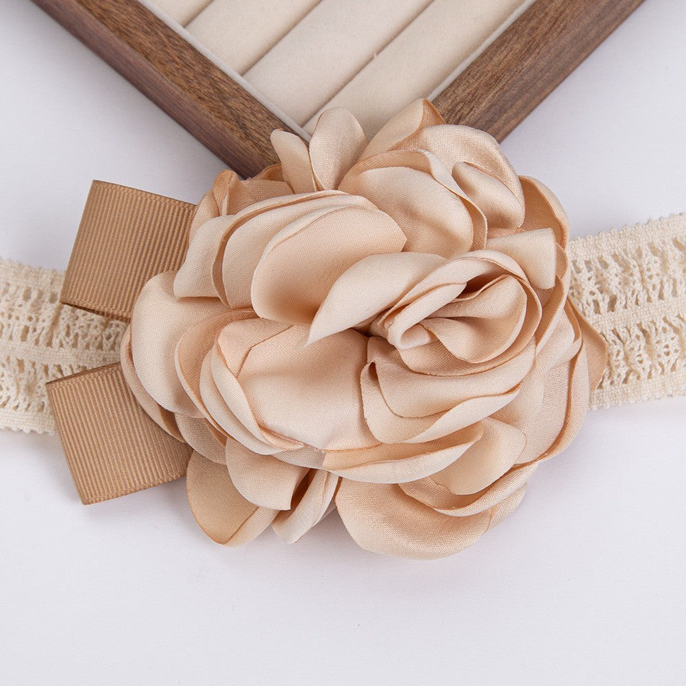 Bandana bayi lace renda brukat headband import pita anak perempuan catalog QUIN NAO