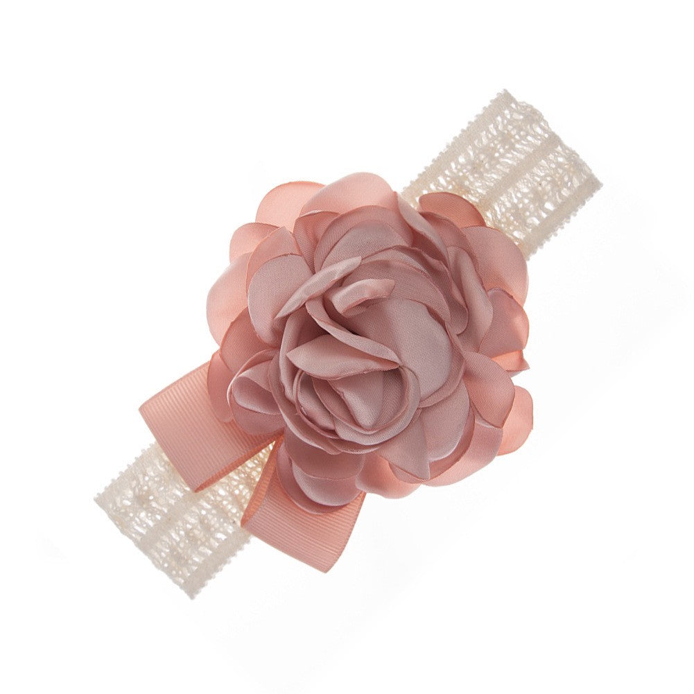 Bandana bayi lace renda brukat headband import pita anak perempuan catalog QUIN NAO