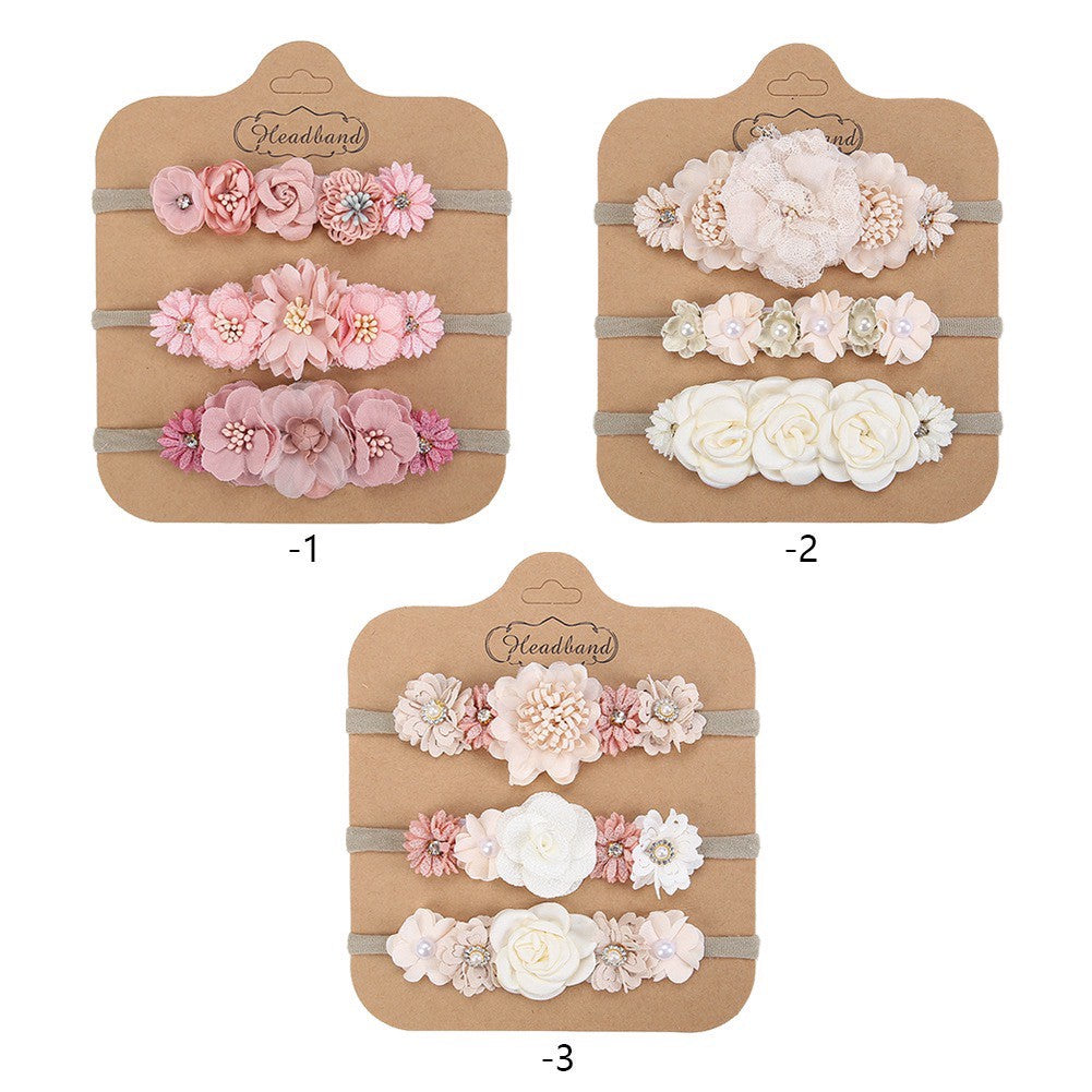 (isi 3pcs) 0-4 thn | Bandana bayi headband premium import pita anak perempuan catalog QUIN NAP