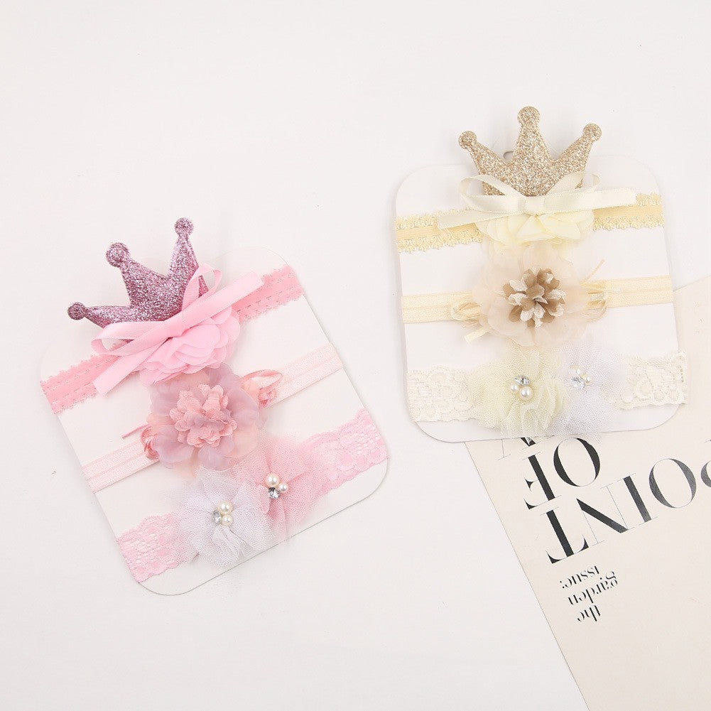 (isi 3 pcs) 0-2 thn | Bandana bayi headband premium import pita anak perempuan catalog QUIN NAQ