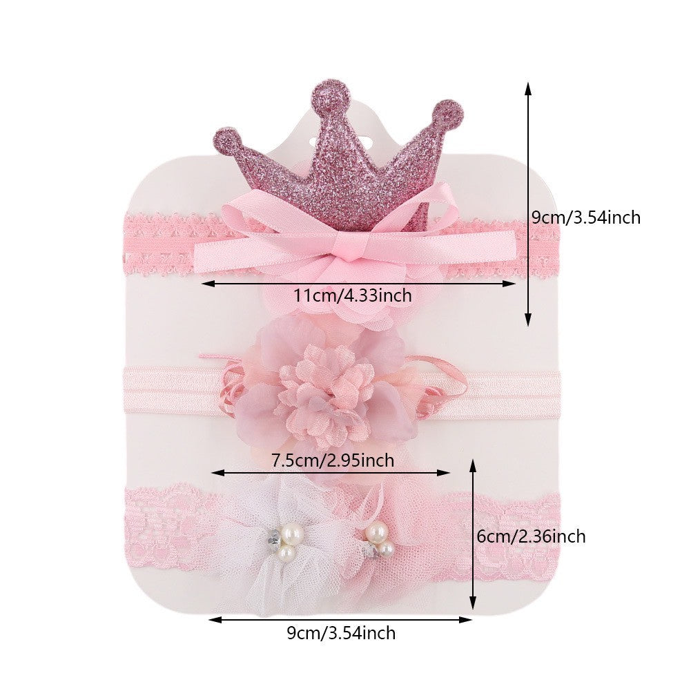 (isi 3 pcs) 0-2 thn | Bandana bayi headband premium import pita anak perempuan catalog QUIN NAQ