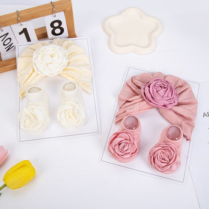 0-1 thn | 2in1 (Kaos kaki + Bandana) BAYI ANAK IMPOR SOCKS LUCU ANAK PEREMPUAN catalog QUIN NAS