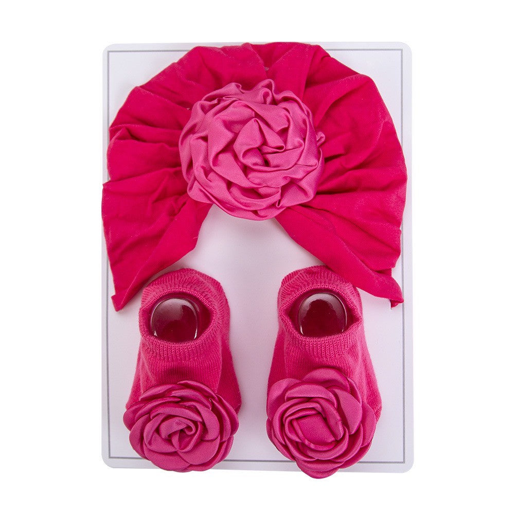 0-1 thn | 2in1 (Kaos kaki + Bandana) BAYI ANAK IMPOR SOCKS LUCU ANAK PEREMPUAN catalog QUIN NAS