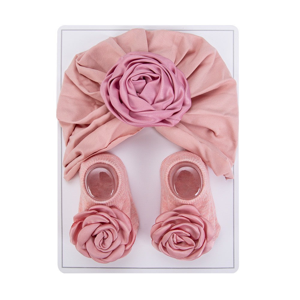 0-1 thn | 2in1 (Kaos kaki + Bandana) BAYI ANAK IMPOR SOCKS LUCU ANAK PEREMPUAN catalog QUIN NAS