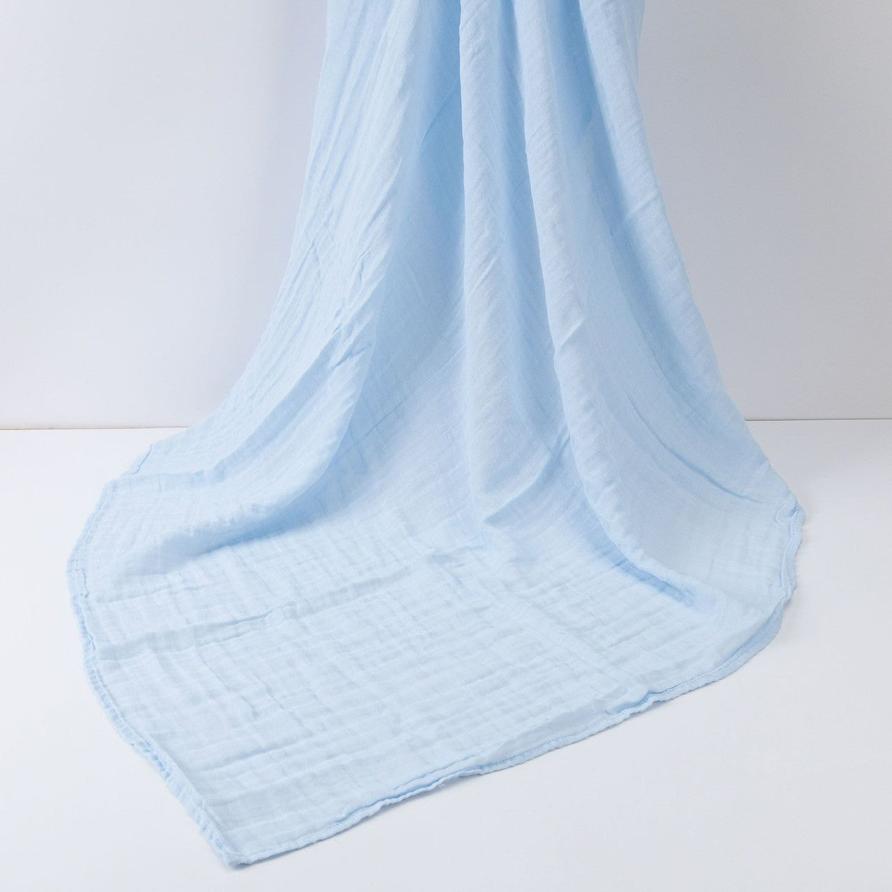 [100x100] Kain Bedong Muslin Polos Bayi | Baby Swaddle Muslin Bamboo | Selimut Bayi Catalog QUIN NAT