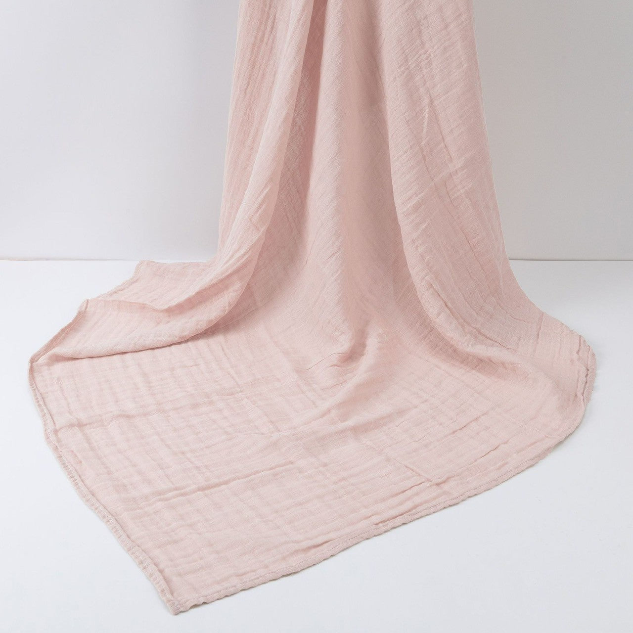 [100x100] Kain Bedong Muslin Polos Bayi | Baby Swaddle Muslin Bamboo | Selimut Bayi Catalog QUIN NAT