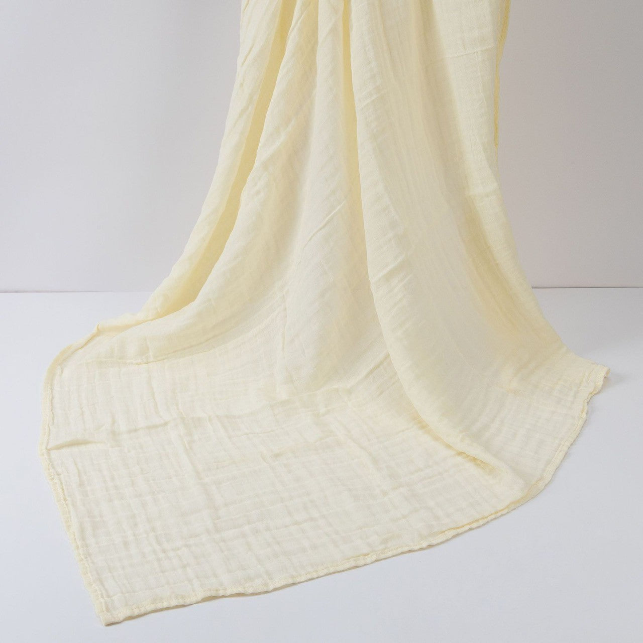 [100x100] Kain Bedong Muslin Polos Bayi | Baby Swaddle Muslin Bamboo | Selimut Bayi Catalog QUIN NAT