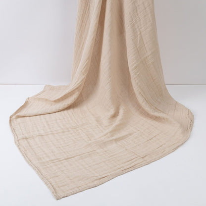 [100x100] Kain Bedong Muslin Polos Bayi | Baby Swaddle Muslin Bamboo | Selimut Bayi Catalog QUIN NAT