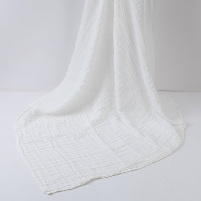 [100x100] Kain Bedong Muslin Polos Bayi | Baby Swaddle Muslin Bamboo | Selimut Bayi Catalog QUIN NAT