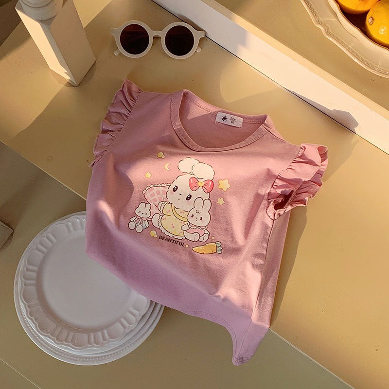 2-6 thn || ATASAN BAJU KAOS BASIC CASUAL BAYI PAKAIAN ANAK PEREMPUAN catalog NXTY TBU