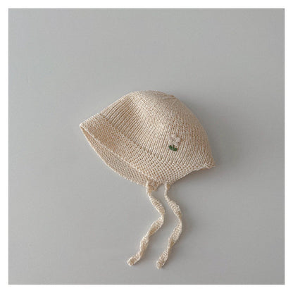 0-3 thn || Topi Bonnet Bayi Newborn Rajut Anak Emen Anak Impor Catalog OIMG OFQ