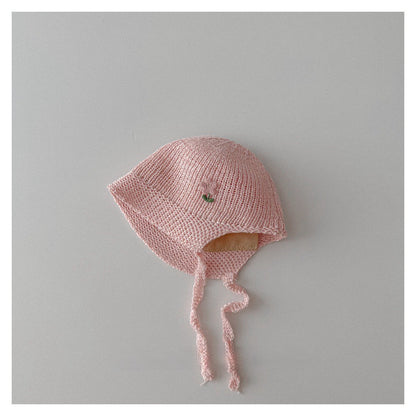 0-3 thn || Topi Bonnet Bayi Newborn Rajut Anak Emen Anak Impor Catalog OIMG OFQ