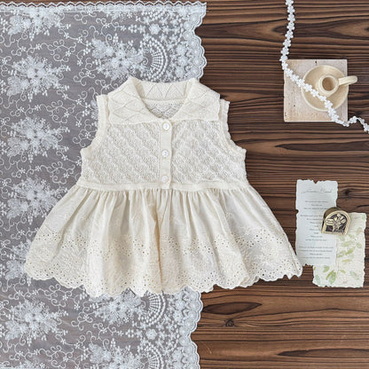 0-4 Thn | DRESS ATASAN BAJU KNIT RAJUT BAYI PAKAIAN ANAK PEREMPUAN CATALOG CTML CBH