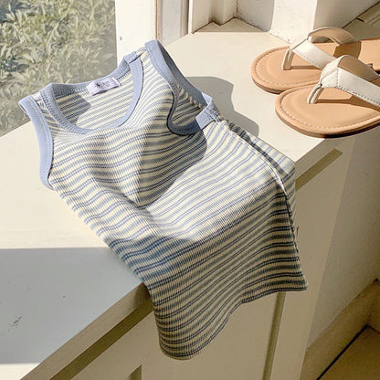 2-6 thn || ATASAN BAJU KAOS TANPA LENGAN PAKAIAN ANAK PEREMPUAN catalog NXTY TBY