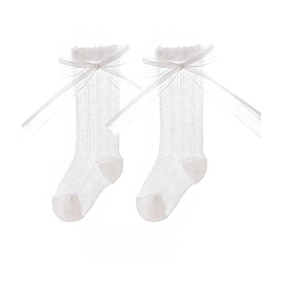 0-1 thn | KAOS KAKI BAYI ANAK IMPOR NEWBORN SOCKS PITA LUCU PEREMPUAN catalog QNS QEU