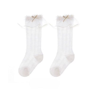 0-1 thn | KAOS KAKI BAYI ANAK IMPOR NEWBORN SOCKS PITA LUCU PEREMPUAN catalog QNS QEU