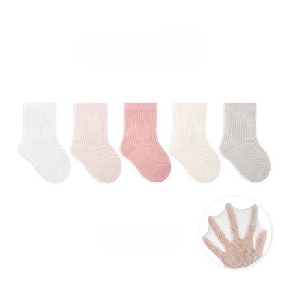 [5 PSG] 1-5 thn | KAOS KAKI SEKOLAH BASIC ANAK IMPOR SOCKS LUCU UNISEX Catalog NMBB FBA