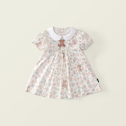 2-6 thn || DRESS ANAK KOREA PESTA ELEGAN FORMAL PEREMPUAN catalog MDD MAJ