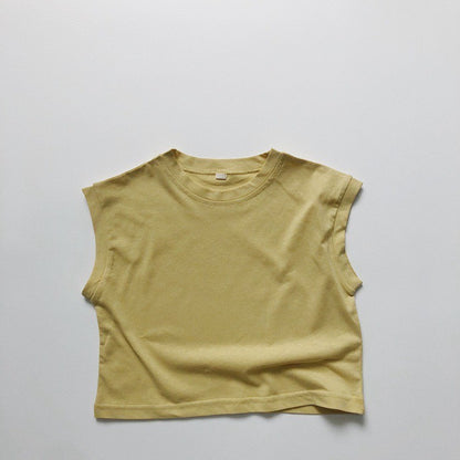 1-5thn | Tshirt Kaos Korea Basic Oblong Kutang Anak Laki-laki Pakaian Bayi KQHZ catalog KBA