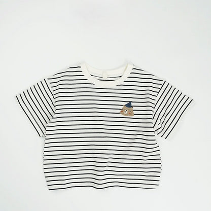 1-5thn | Tshirt Kaos Korea Basic Lengan Pendek Anak laki-laki Pakaian Bayi KQHZ catalog KBC