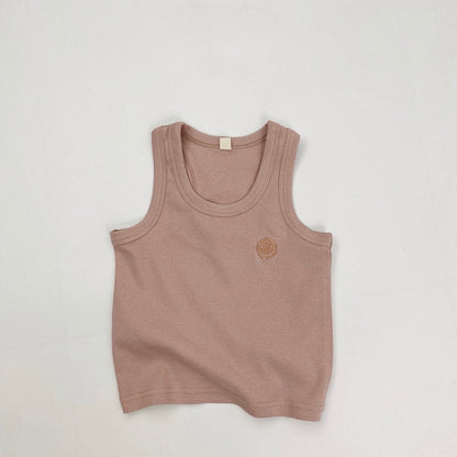 1-5thn | Tshirt Kaos Korea Singlet Basic Oblong Kutang Anak Laki-laki Pakaian Bayi KQHZ catalog KBD