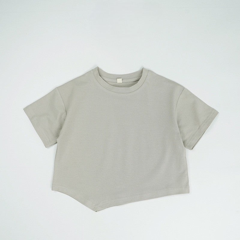 1-5thn | Tshirt Kaos Korea Basic Lengan Pendek Anak laki-laki Pakaian Bayi KQHZ catalog KBE