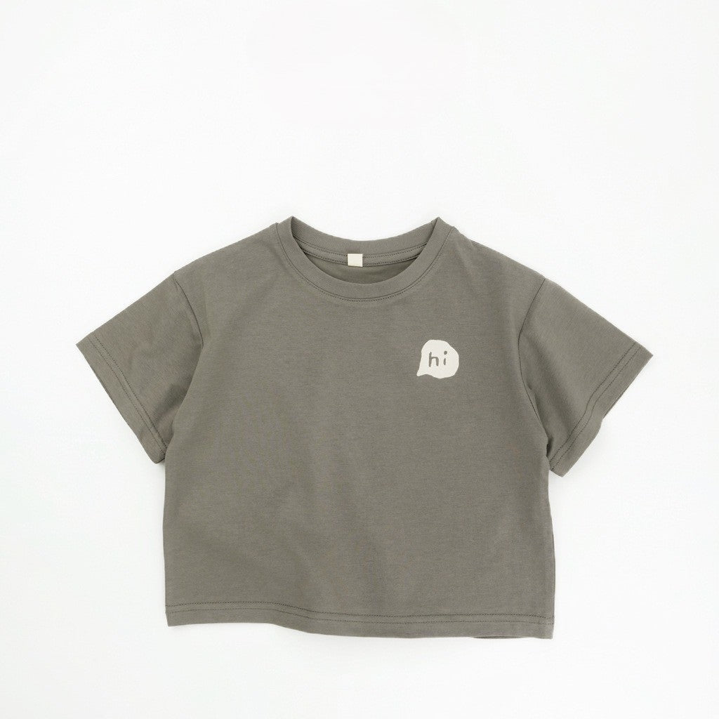 1-5thn | Tshirt Kaos Korea Basic Lengan Pendek Unisex Pakaian Bayi KQHZ catalog KBF