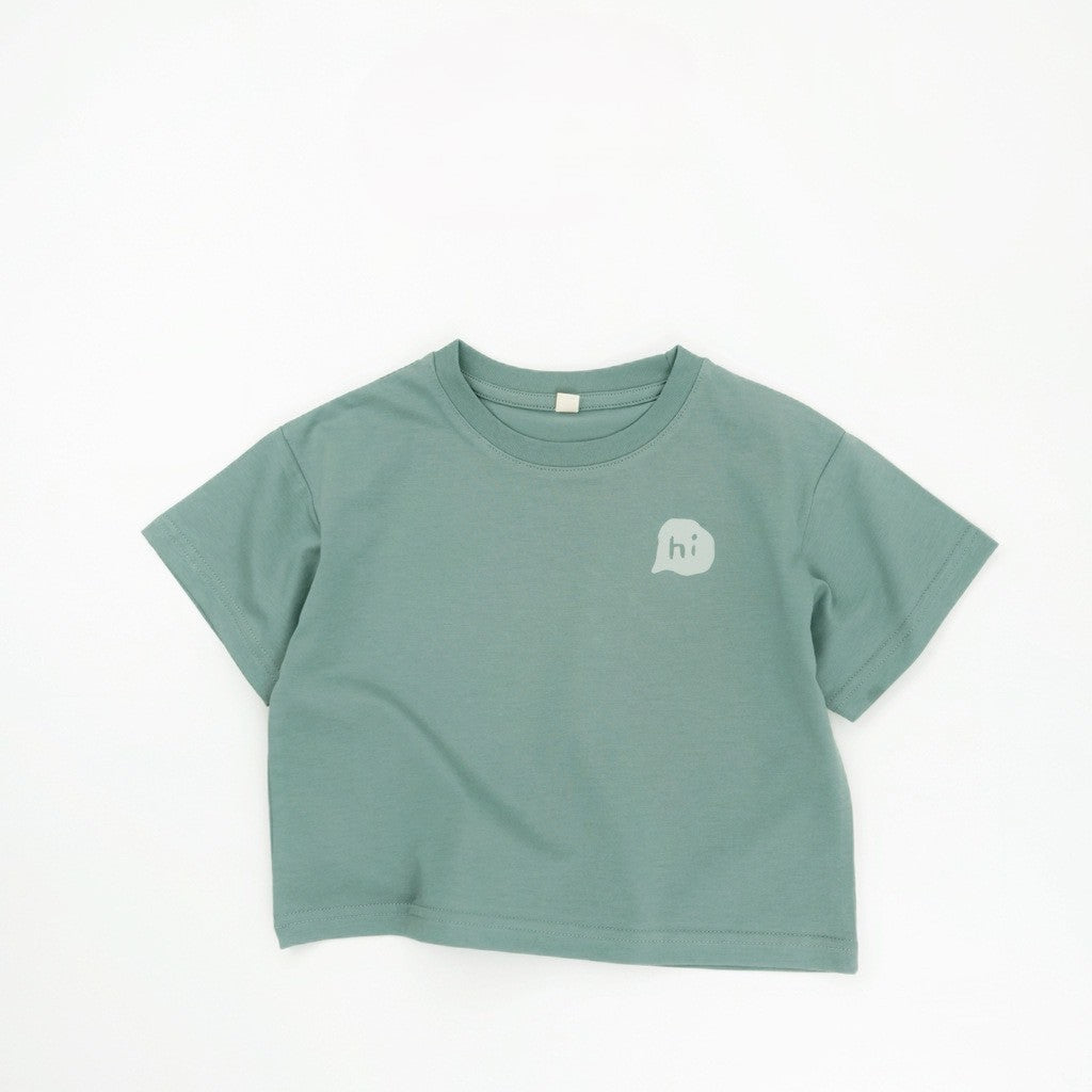 1-5thn | Tshirt Kaos Korea Basic Lengan Pendek Unisex Pakaian Bayi KQHZ catalog KBF