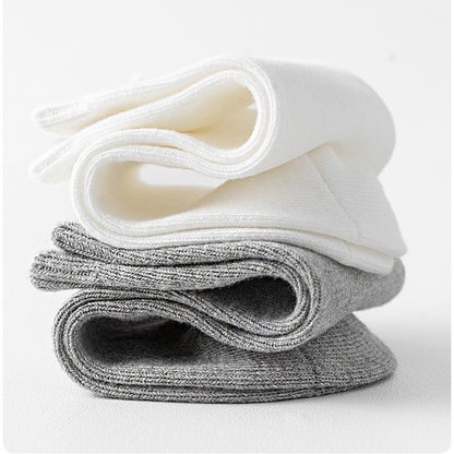 [5 PSG] 3-9 thn | KAOS KAKI ANAK SEKOLAH HITAM PUTIH IMPOR SOCKS LUCU UNISEX Catalog QN QET