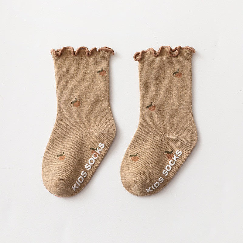 0-3 thn | KAOS KAKI BAYI ANAK IMPOR NEWBORN SOCKS PEREMPUAN catalog QN QE