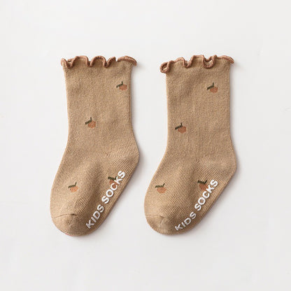 0-3 thn | KAOS KAKI BAYI ANAK IMPOR NEWBORN SOCKS PEREMPUAN catalog QN QE