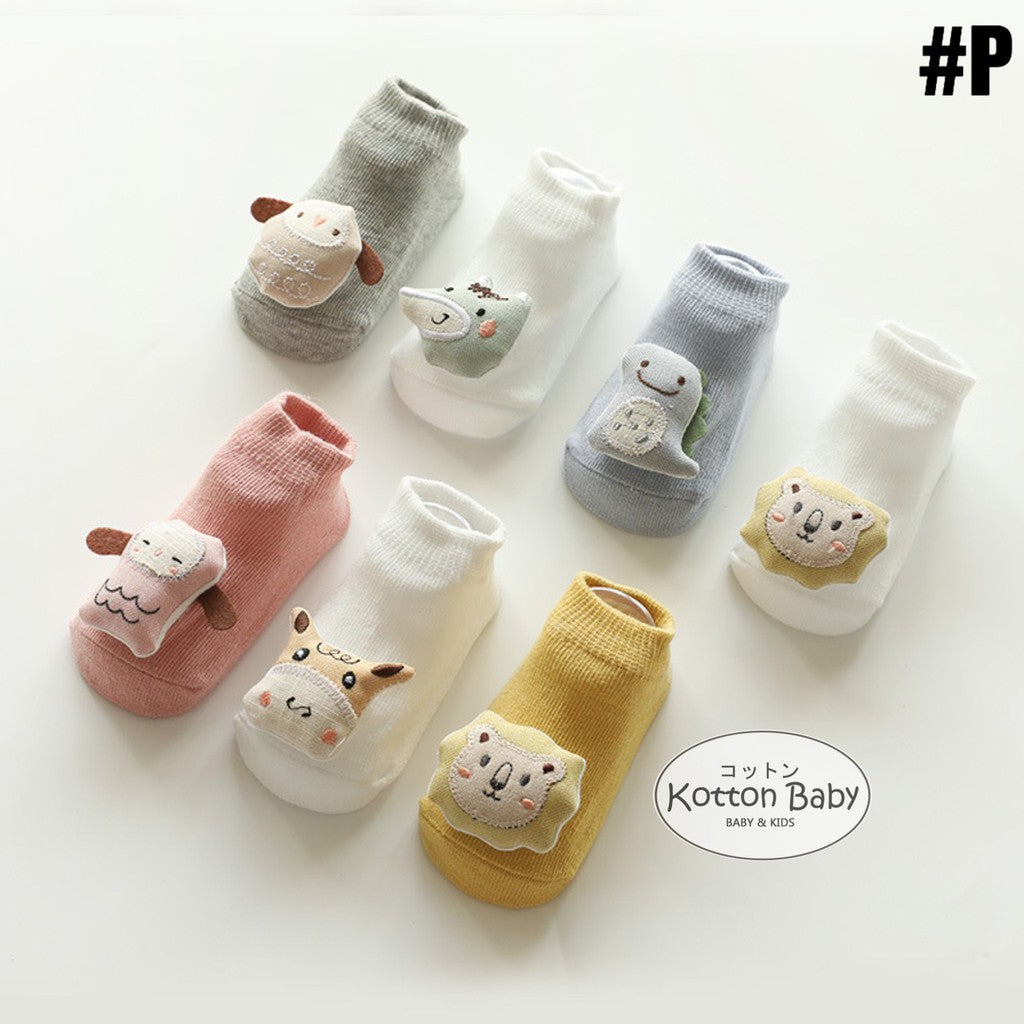 [SALE] 0-1 thn | KAOS KAKI BAYI ANAK IMPOR NEWBORN SOCKS LUCU KARAKTER KARTUN jczz catalog vol.P