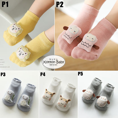 [SALE] 0-1 thn | KAOS KAKI BAYI ANAK IMPOR NEWBORN SOCKS LUCU KARAKTER KARTUN jczz catalog vol.P