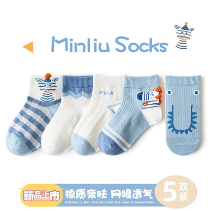 [SALE][5 PSG] 1-5 thn | KAOS KAKI BAYI ANAK IMPOR SOCKS LUCU KARAKTER KARTUN UNISEX Catalog QN QAW
