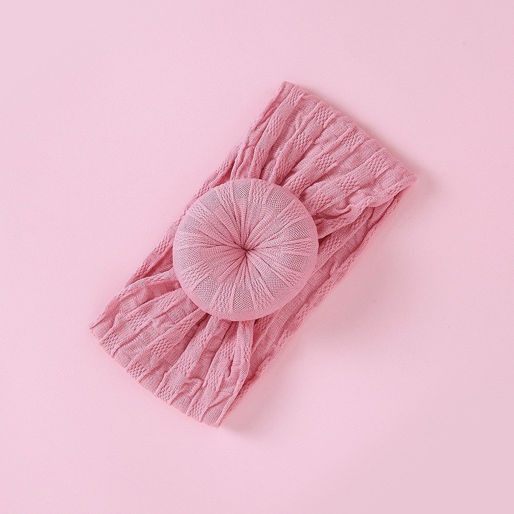 (Big Bow) Bandana bayi donut headband jumbo premium import pita anak perempuan catalog jbay JB S