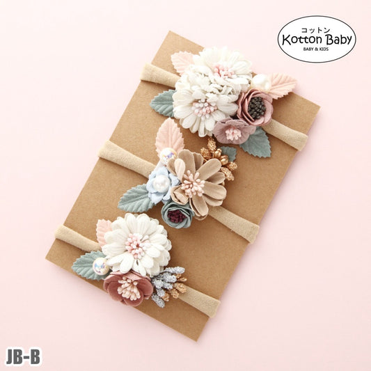 0-3 thn | Bandana bayi headband premium import pita anak perempuan catalog jbay JB B
