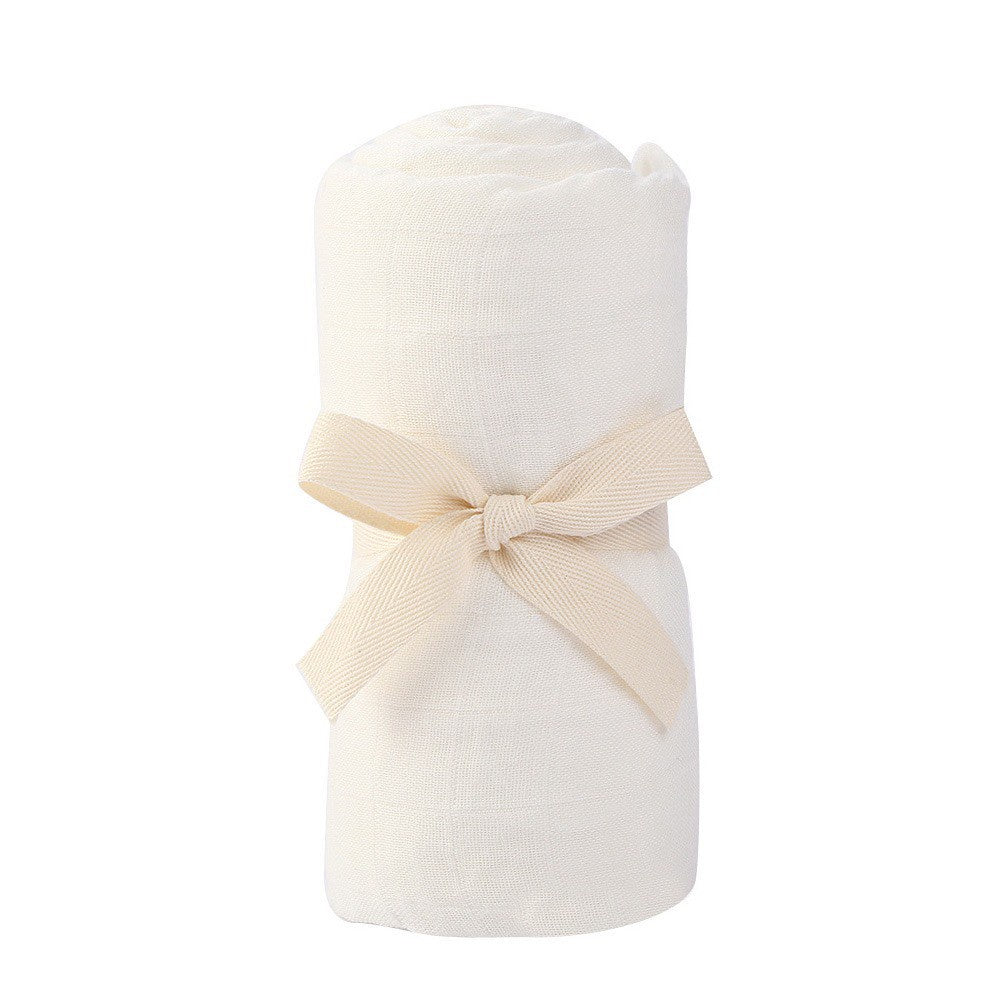 [105x105] Kain Bedong Pastel Muslin Polos Bayi | Baby Swaddle Muslin Bamboo | Selimut Bayi Catalog QUIN NE