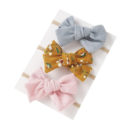 (set 3pcs) Bandana bayi headband premium import pita anak perempuan catalog jbay JB L