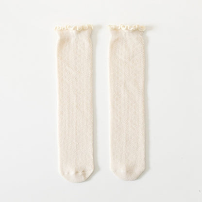 0-3 thn | KAOS KAKI PANJANG BAYI ANAK IMPOR NEWBORN SOCKS PEREMPUAN catalog QN QAD