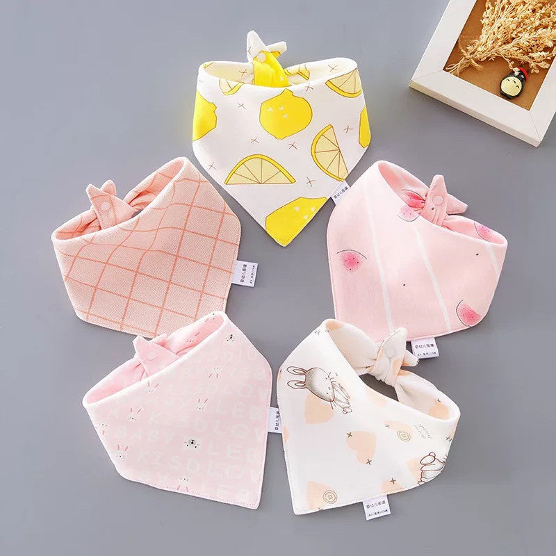 [5pcs] Premium BIB SLABBER BAYI SET CELEMEK TATAKAN LIUR ANAK NMD i catalog