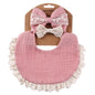 2 BANDANA + 1 BIB | SLABBER PITA HEADBAND BAYI SET CELEMEK TATAKAN LIUR ANAK catalog QUIN NK