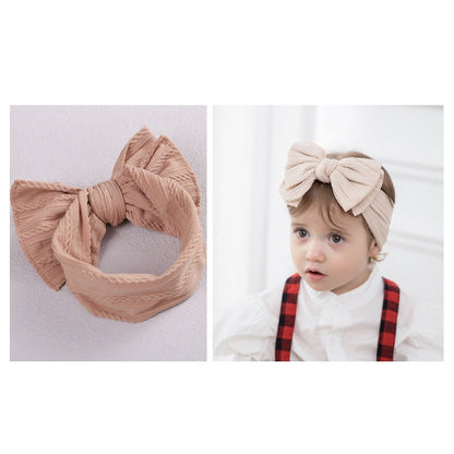 (Big Bow) Bandana bayi headband  jumbo premium import pita anak perempuan catalog jbay JB F