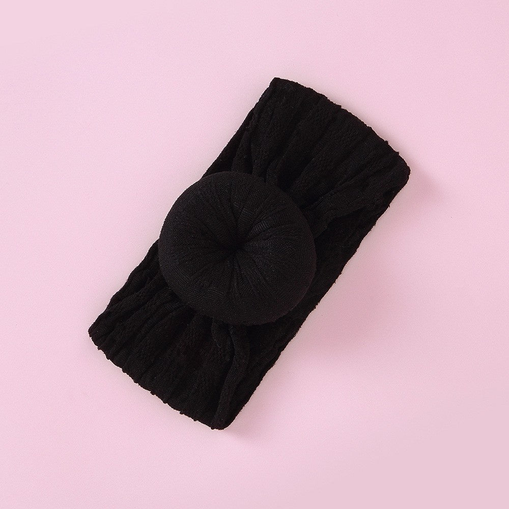 (Big Bow) Bandana bayi donut headband jumbo premium import pita anak perempuan catalog jbay JB S