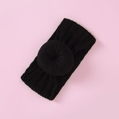 (Big Bow) Bandana bayi donut headband jumbo premium import pita anak perempuan catalog jbay JB S