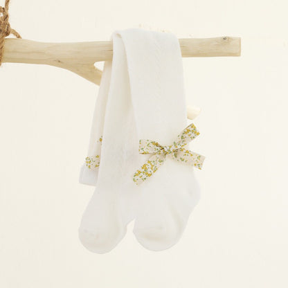 0-4thn | LEGGING STOCKING RIBBON BAYI ANAK / CELANA ANAK PEREMPUAN SOFT IMPOR Catalog QN QX