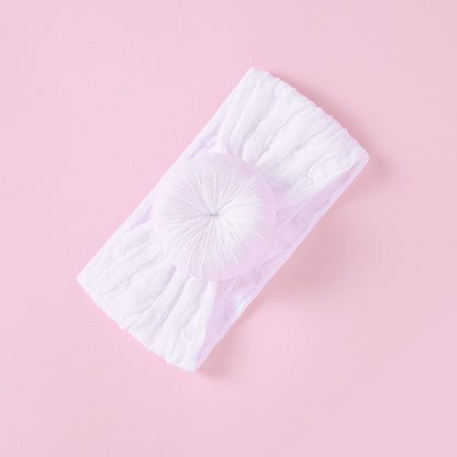 (Big Bow) Bandana bayi donut headband jumbo premium import pita anak perempuan catalog jbay JB S