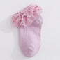 0-3 thn | KAOS KAKI RUFFLE BAYI ANAK IMPOR NEWBORN SOCKS PEREMPUAN catalog QN QY